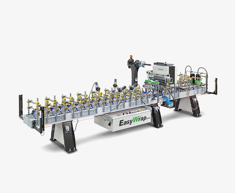 Wrapping Machine for Profiles | Cefla Finishing