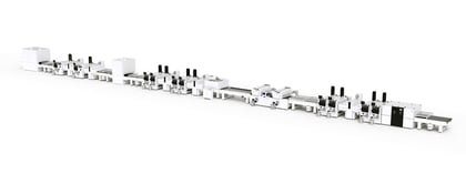 forno di polimerizzazione UV iCure in linea stampa