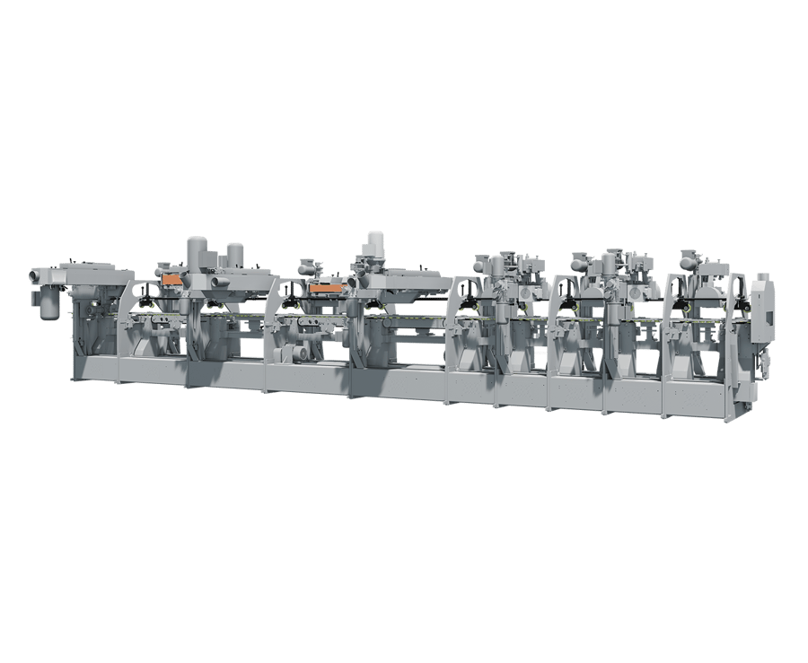 Modular sanding machine for mouldings | Cefla Finishing