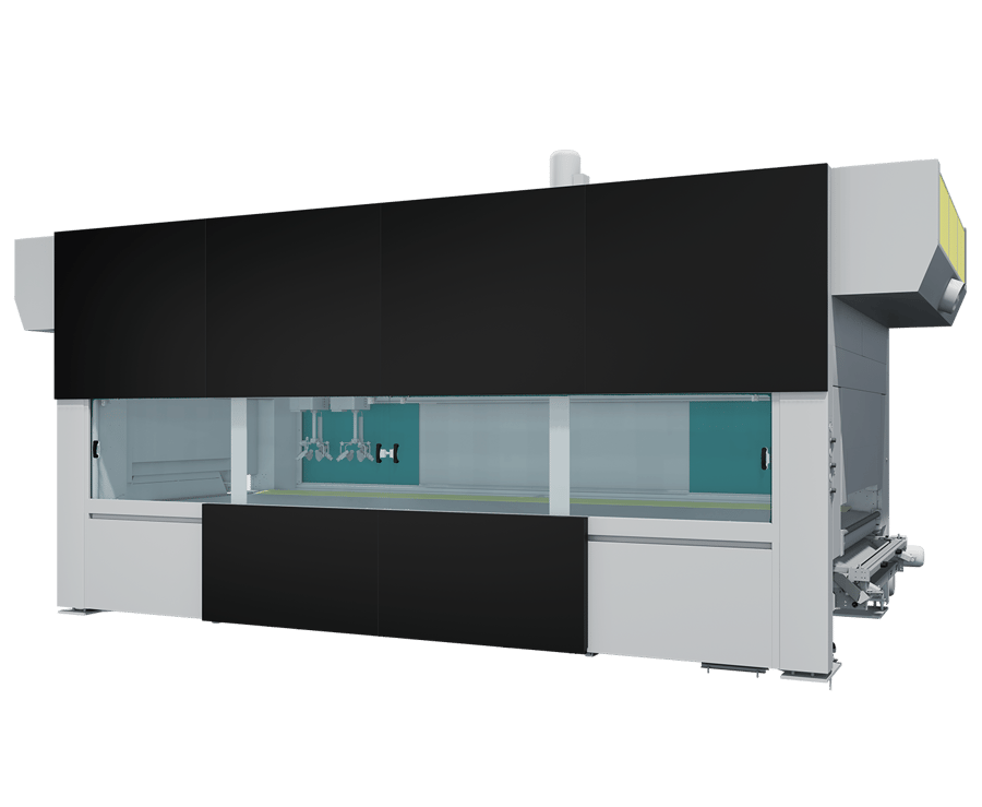 Robot di Spruzzatura a due bracci | Cefla Finishing
