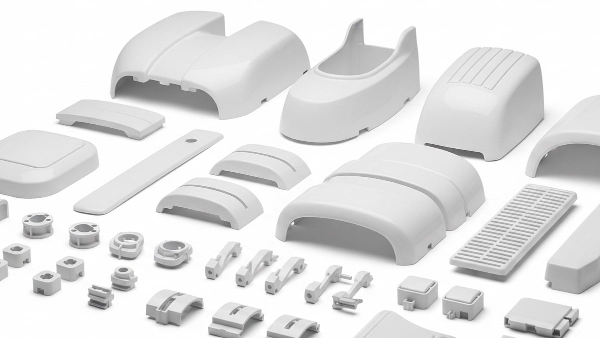 elementi in plastica