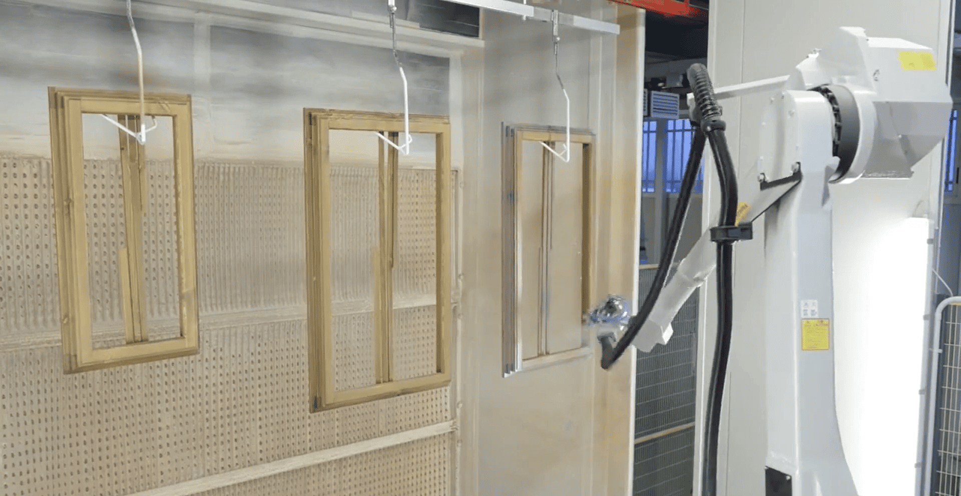 Finishing wooden windows and doors